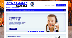 Desktop Screenshot of magazijnplaza.com